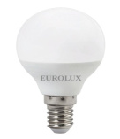 Лампа светодиодная Eurolux LL-E-G45-7W-230-2,7K-E14